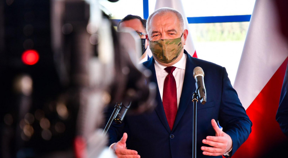 Sasin: Budowa CPK nie jest zagrożona