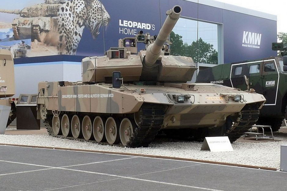 Najnowszym czołgiem KMW jest Leopard 2A7, fot. Wikimedia Commons