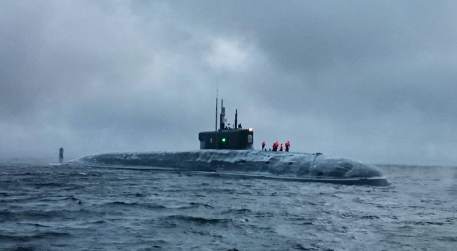 Najnowszy rosyjski atomowy okręt podwodny przybył do bazy