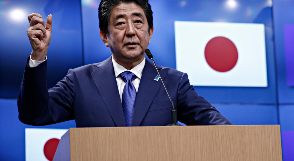 Premier Japonii Shinzo Abe ustąpi z urzędu
