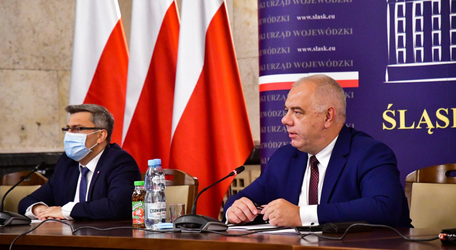 Jacek Sasin na spotkaniu zespołu ds. programu naprawczego dla górnictwa