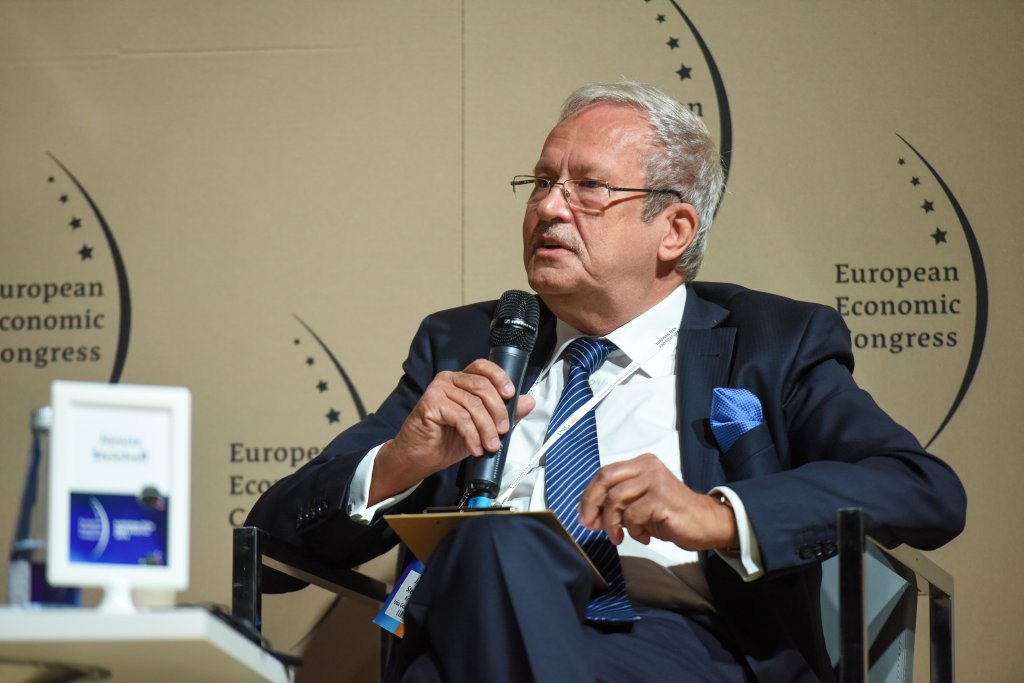 Janusz Steinhoff przewodniczący Rady Krajowej Izba Gospodarczej, były wicepremier i minister gospodarki (fot. PTWP)