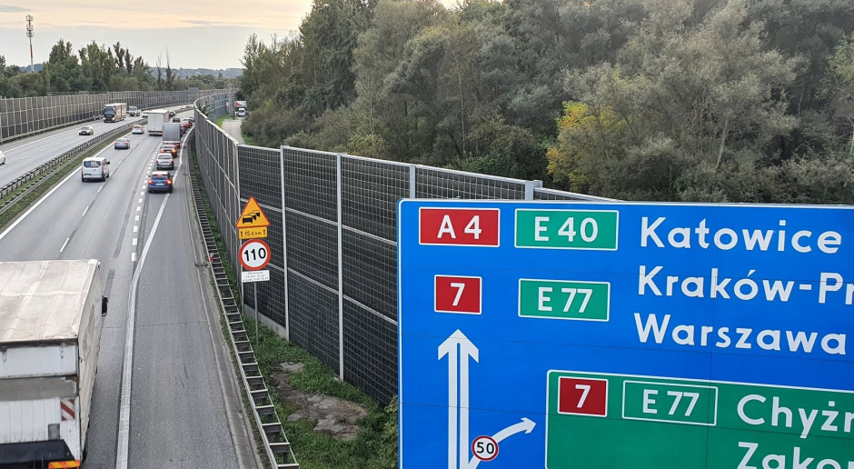 Węzeł łączący autostradę A4 z drogą S7 ma zostać rozbudowany