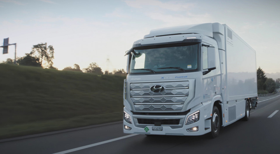 Pierwsze wodorowe ciężarówki Hyundaia już w Europie