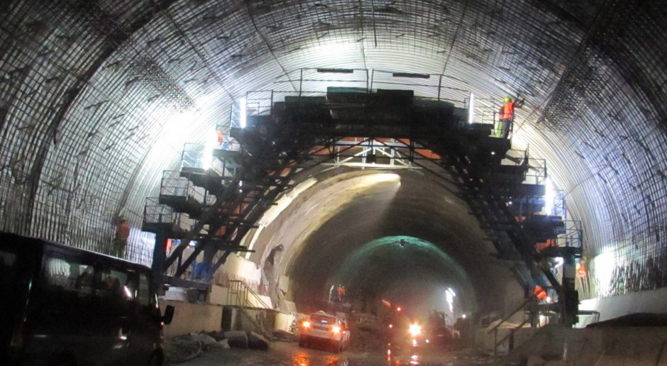 Koronawirus na budowie tunelu ekspresowej Zakopianki