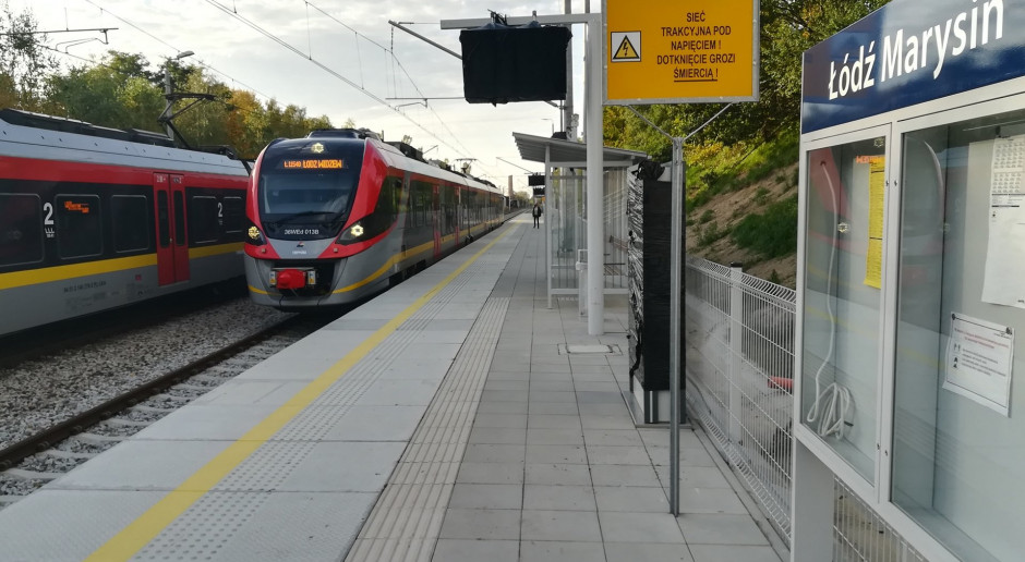 Kolejarze finiszują z budową nowych przystanków w Łodzi