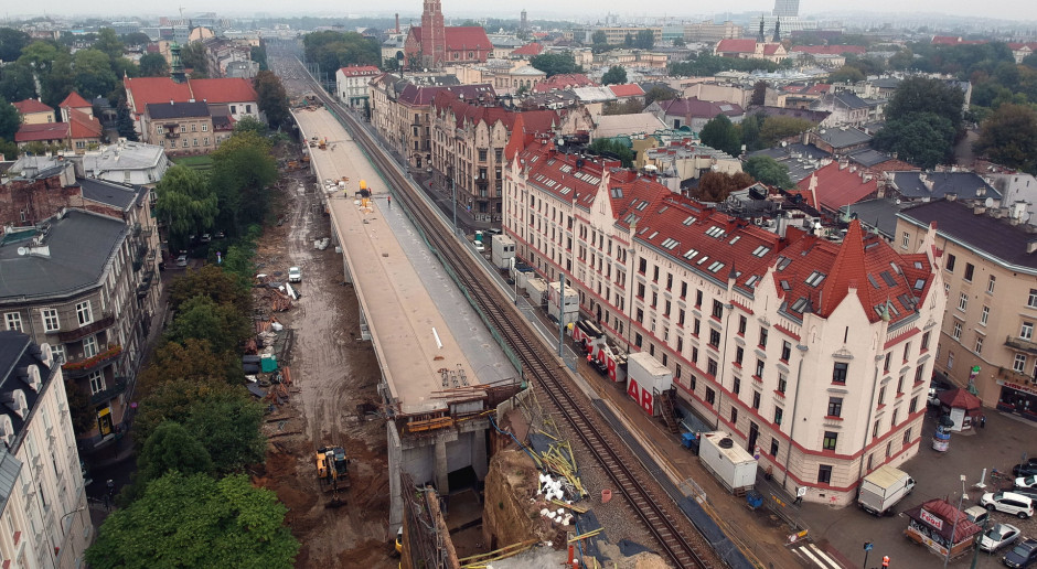 Tereny po nasypie kolejowym w centrum Krakowa będą zagospodarowane