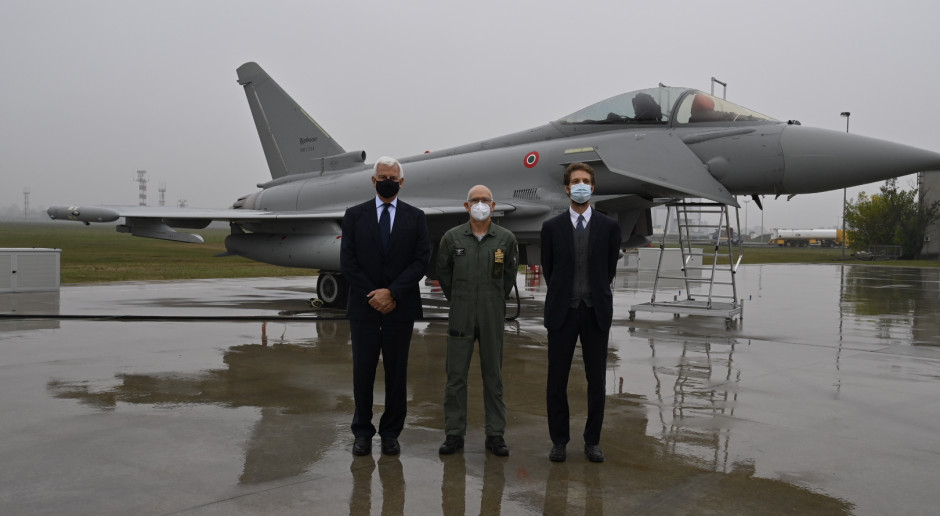 Włoscy lotnicy dostali ostatni samolot Eurofighter Typhoon. To też nadal propozycja dla Polski
