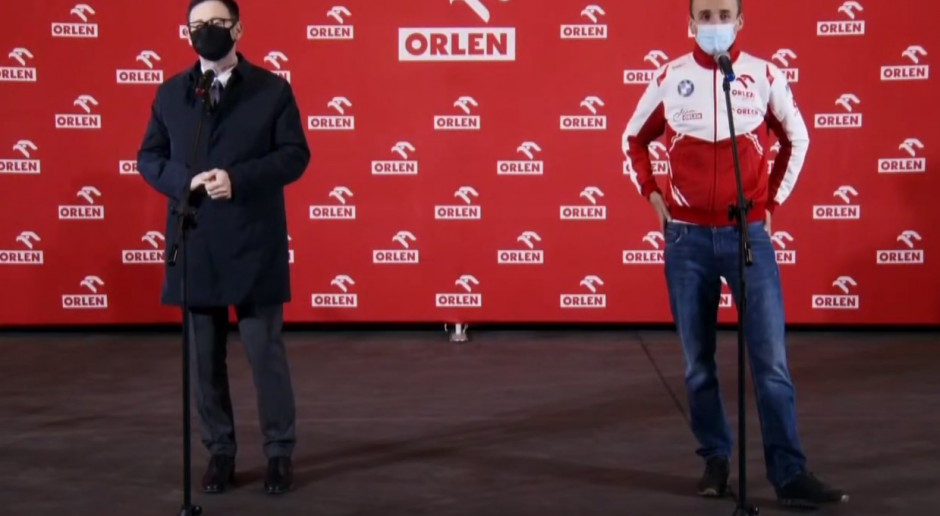 Orlen zostaje z Robertem Kubicą w F1