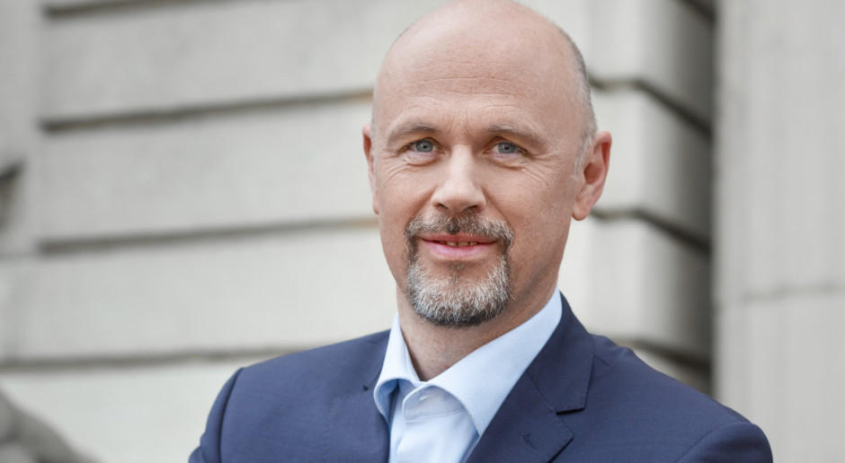 Thomas Hesse, członek zarządu DB Cargo Polska. Fot. Mat. pras. DB Cargo Polska.