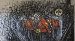 Mural dla ratowników górniczych