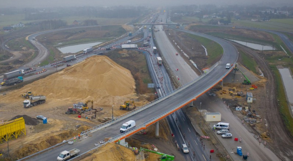 A1 Tuszyn - Piotrków Trybunalski. Fot. GDDKiA