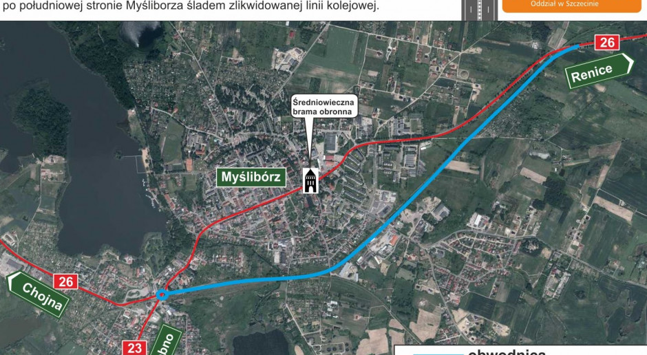 Obwodnica Myśliborza. Fot. GDDKiA
