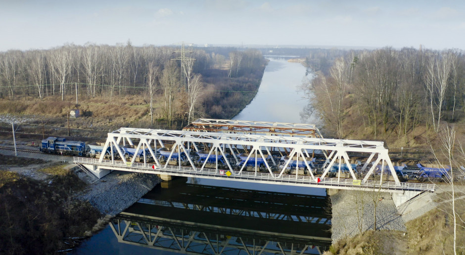 Most na Kanale Kędzierzyńskim Fot. PKP PLK