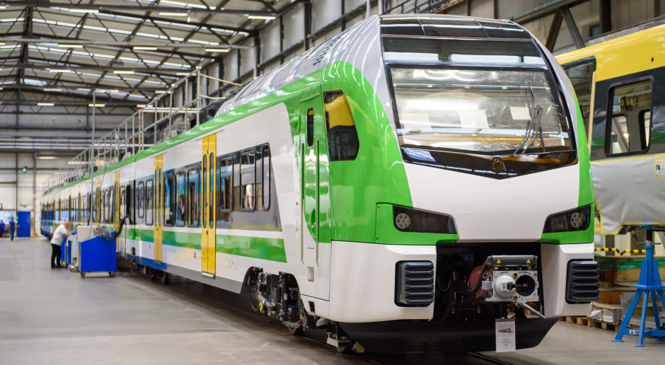 Stadler Polska: aluminiowe pociągi potrzebują mniej prądu