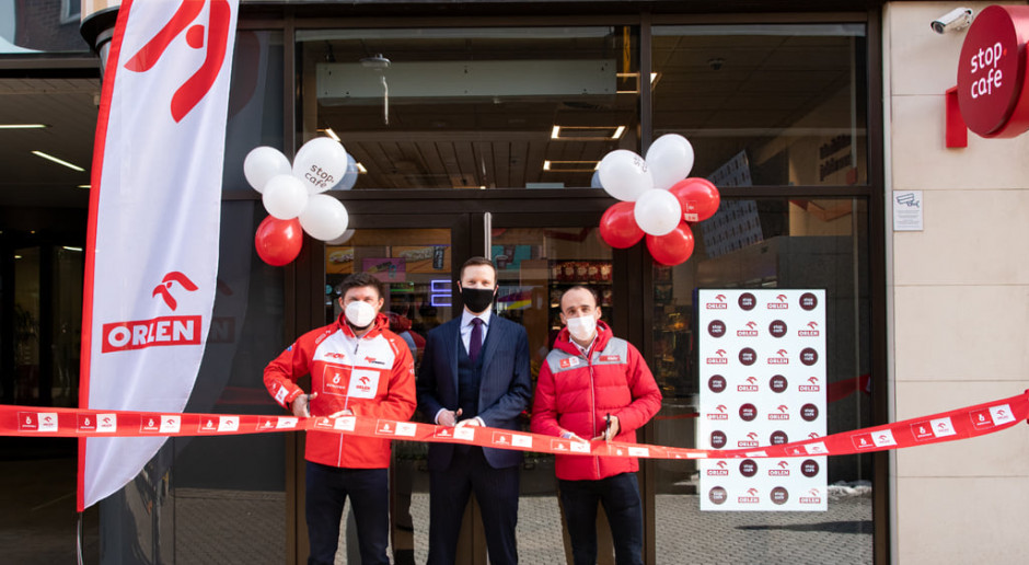 PKN Orlen otworzył pierwszy sklep Stop Cafe w Pradze