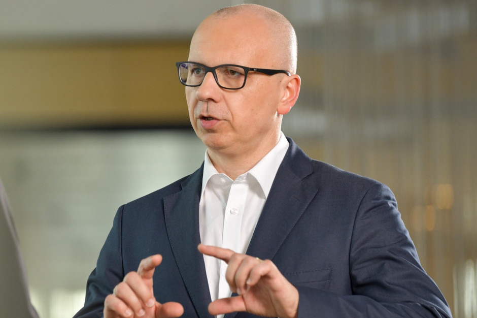 Marek Staszek, prezes DB Cargo Polska. Fot. Mat. pras.
