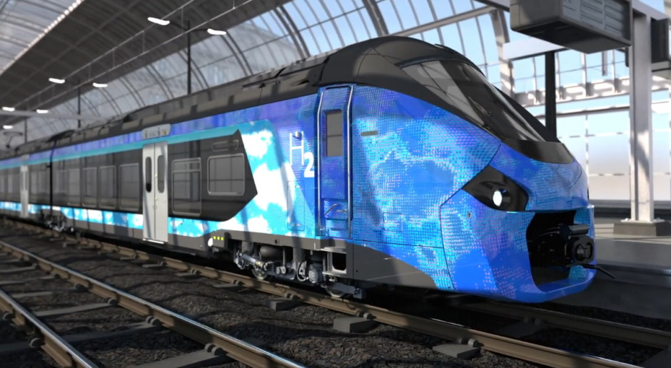 Alstom: cztery regiony zamówiły 12 pociągów na ogniwa wodorowe
