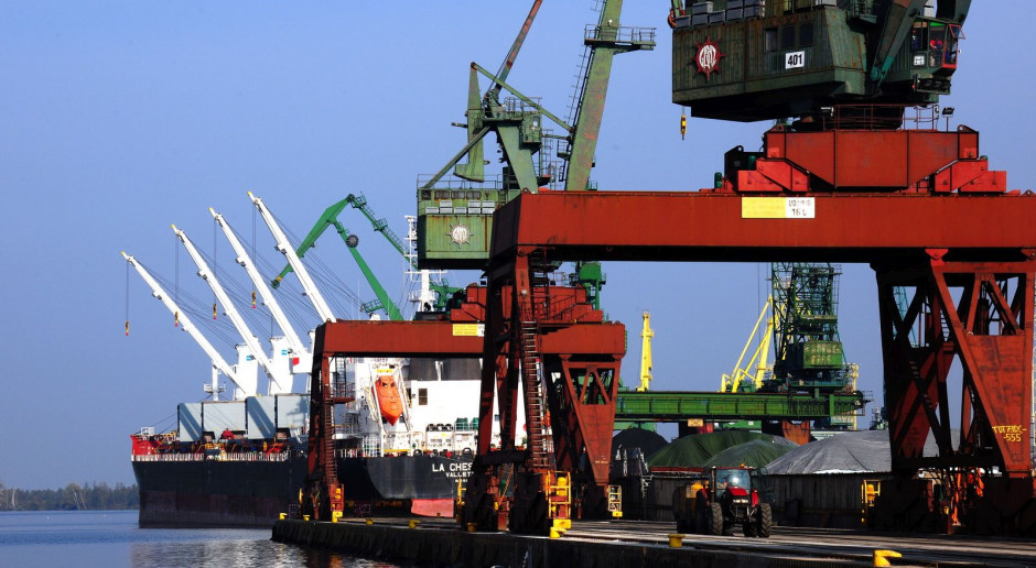 Przeładunki w portach Szczecin-Świnoujście odbiły w górę