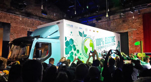 Pierwsze takie testy elektrycznej ciężarówki w Polsce