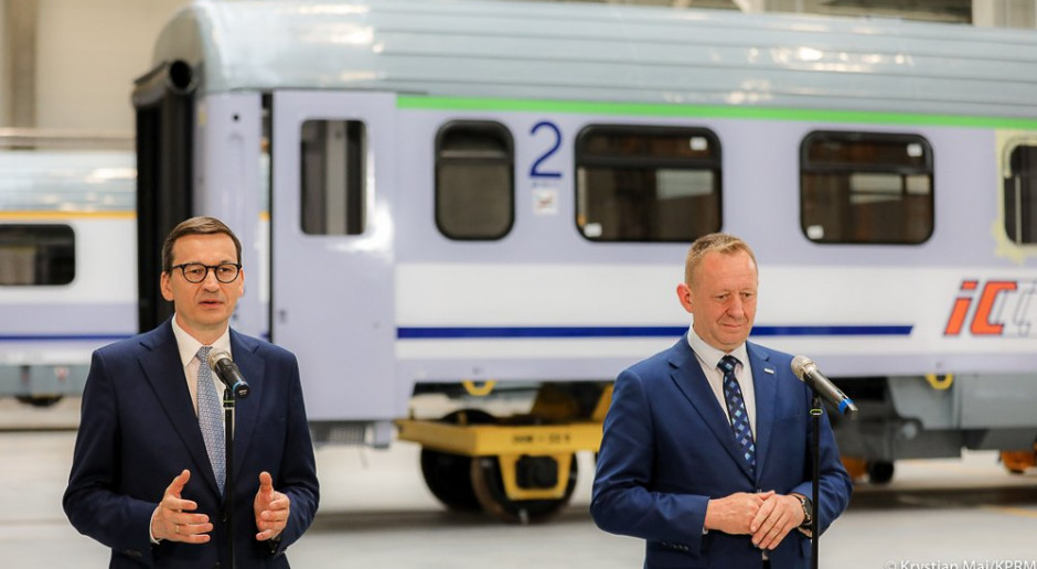 Morawiecki: takie firmy jak Remtrak zapewniają wysoką jakość kolei