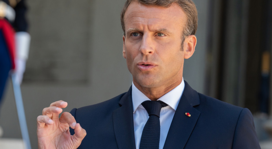 Prezydent Francji zaszczepiony dawką przypominającą przeciw Covid-19