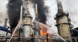 Gazprom liczy straty po pożarze. Rosyjskie problemy uderzyły także w nasz kraj