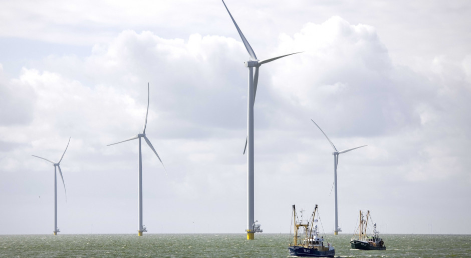 Holandia: Rybacy na 50 kutrach protestowali przeciwko turbinom wiatrowym