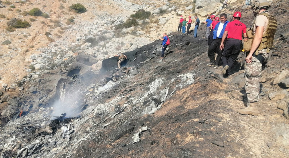 Turcja: Rozbił się rosyjski samolot gaśniczy Be-200, los 8 osób na pokładzie nie jest znany