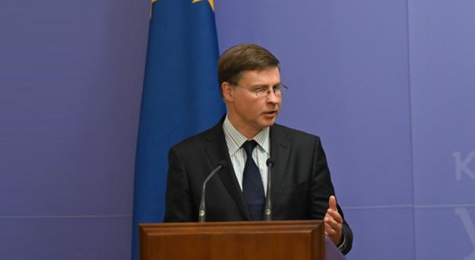 Dombrovskis: Nord Stream 2 nie jest projektem wspólnego europejskiego interesu