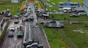 W Meksyku rozbił się wojskowy helikopter rosyjskiej produkcji [WIDEO]