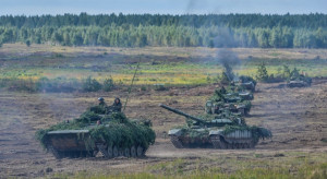 Armia Łukaszenki jedzie nad polską granicę. Czołgi, samoloty, śmigłowce