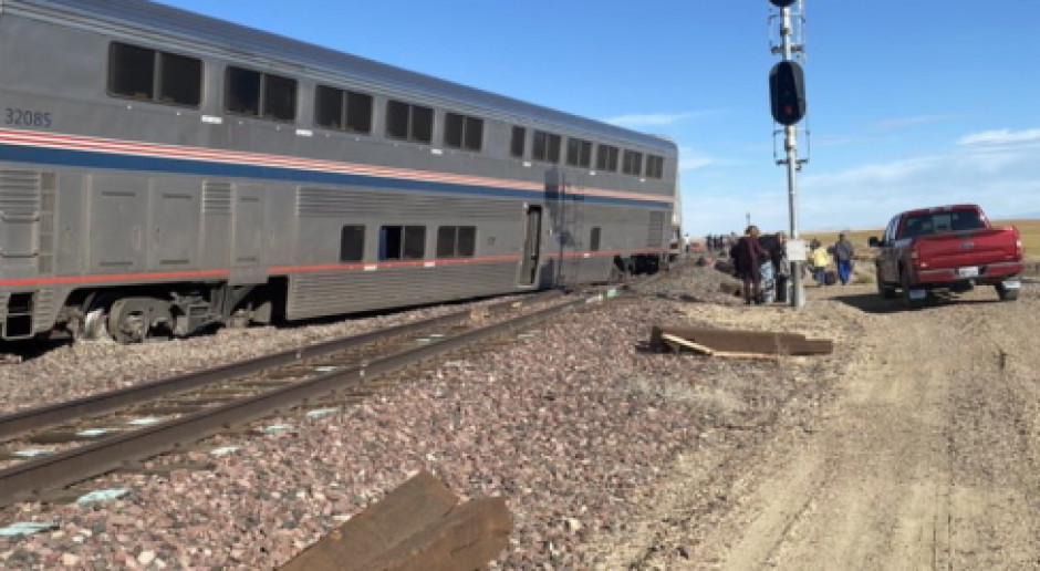 USA: Katastrofa kolejowa w stanie Montana. Są trzy ofiary śmiertelne