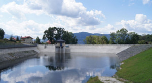 Ruszyła rozbiórka zbiornika na rzece w Wilkowicach