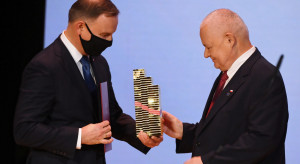 Adam Glapiński z Nagrodą Gospodarczą Prezydenta RP