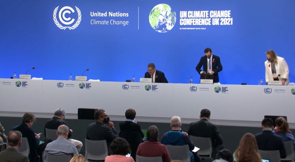 Przewodniczący COP26: mam nadzieję, że porozumienie uda się zawrzeć jeszcze tej nocy
