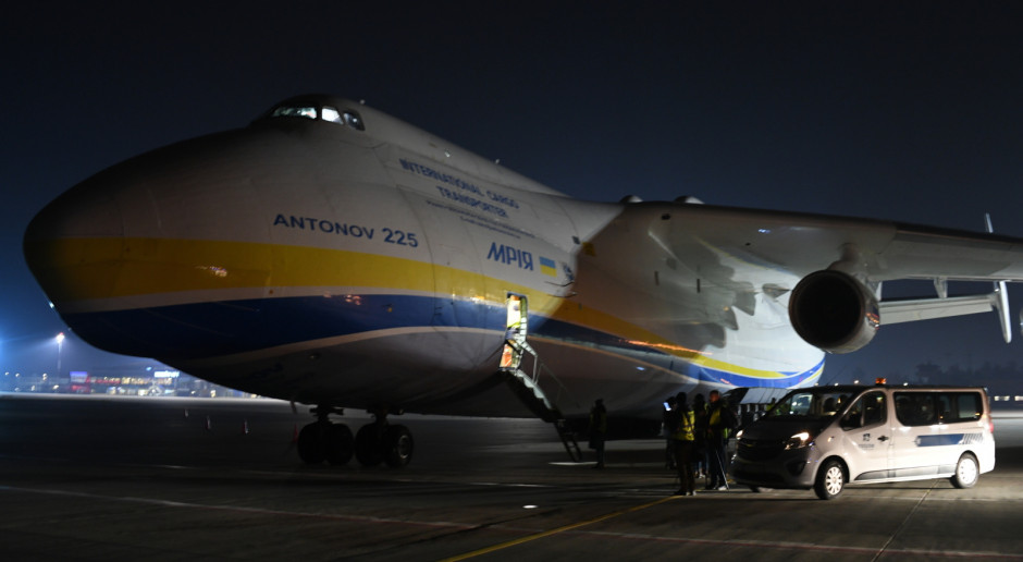 Podkarpackie: Największy samolot świata na lotnisku w Jasionce