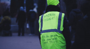 Starcia demonstrantów z policją w Paryżu