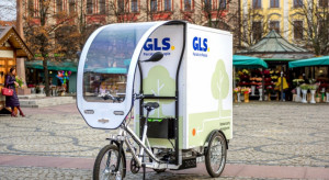 Kurierzy GLS dostarczą paczki rowerami