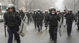Kazachstan: Starcia demonstrantów z wojskiem