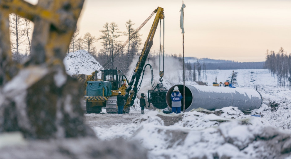 Gazprom wysłał rekordowo dużo gazu do Chin
