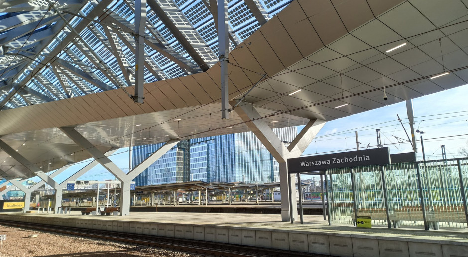 Bittel: w marcu otwarcie kolejnego peronu na stacji Warszawa Zachodnia