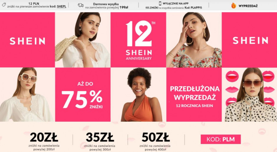 Chińska platforma odzieżowa Shein idzie na nowojorską giełdę