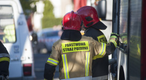 Zawaliła się ściana dworca w Wałbrzychu. Są ranni