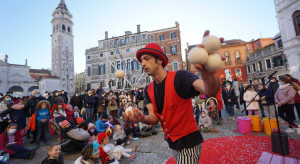 Karnawał w Wenecji i 50 tys. osób w mieście