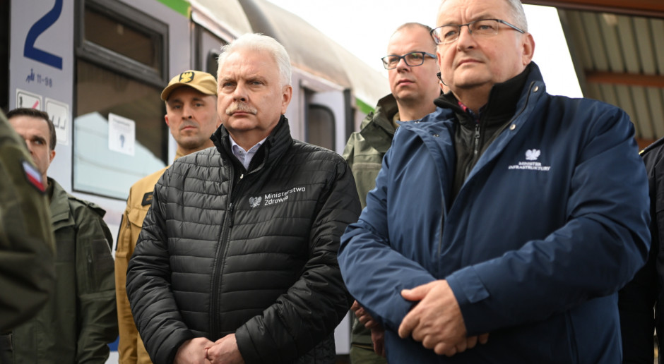 Adamczyk: Przez najbliższe cztery tygodnie obywatele Ukrainy będą mogli bezpłatnie korzystać z przejazdów pociągami InterCity