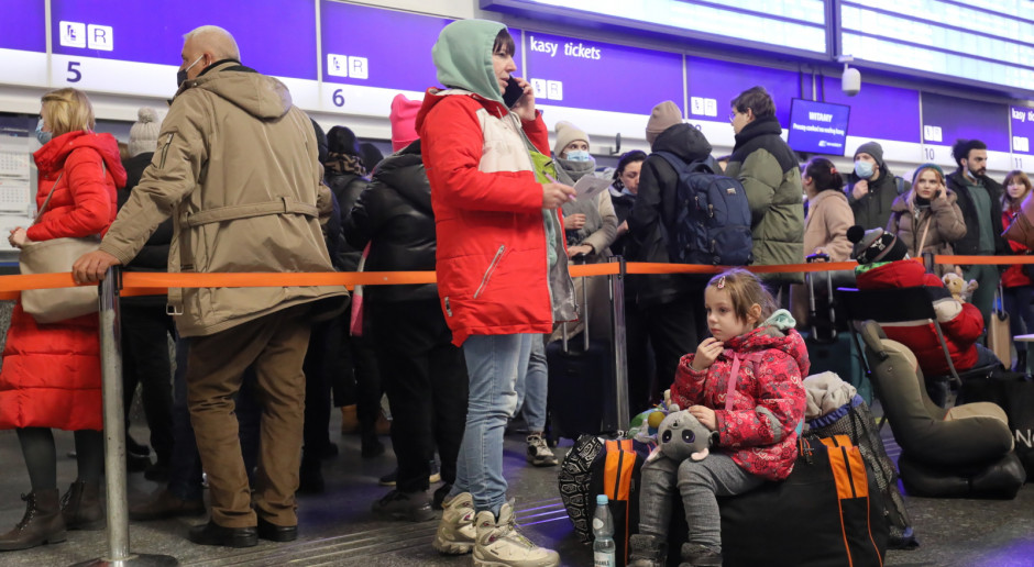 Liczba osób, które uciekły z Ukrainy do Polski przekroczyła milion