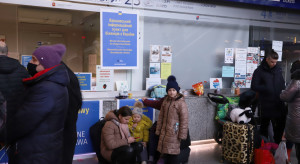 Warszawa: Na dworcu było mniej uchodźców z Ukrainy niż w tygodniu