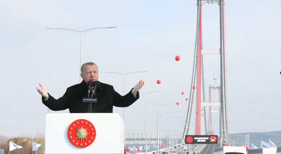 W Turcji otwarto gigantyczny wiszący most