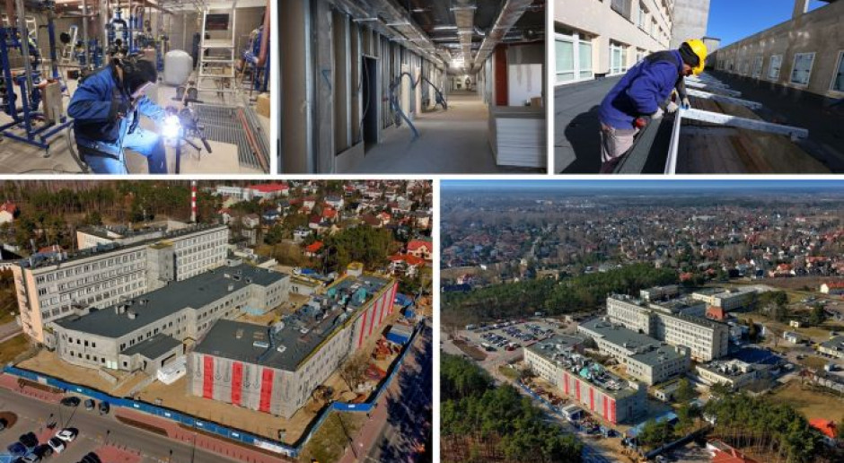 Warbud rozbudowuje szpital w Wołominie